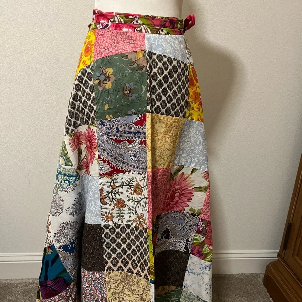 Pareo patchwork skirt - Picture 2 of 5